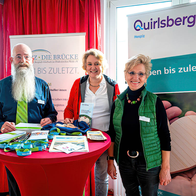 Das erste Death Café des Arbeitskreises Hospiz- und Palliativversorgung Rheinisch-Bergischer Kreis war ein voller Erfolg. 